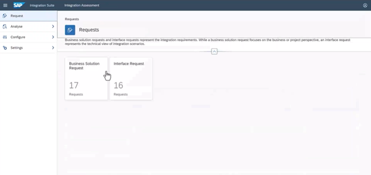 screenshot of SAP Integration Suite